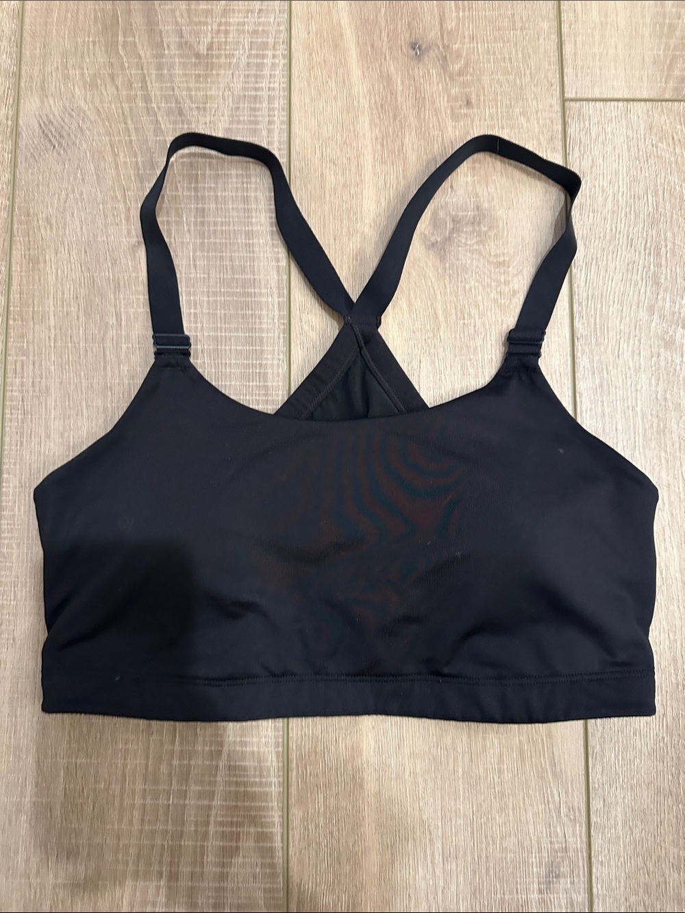 CALIA by Carrie Underwood Black Cross-Back Sports Bra